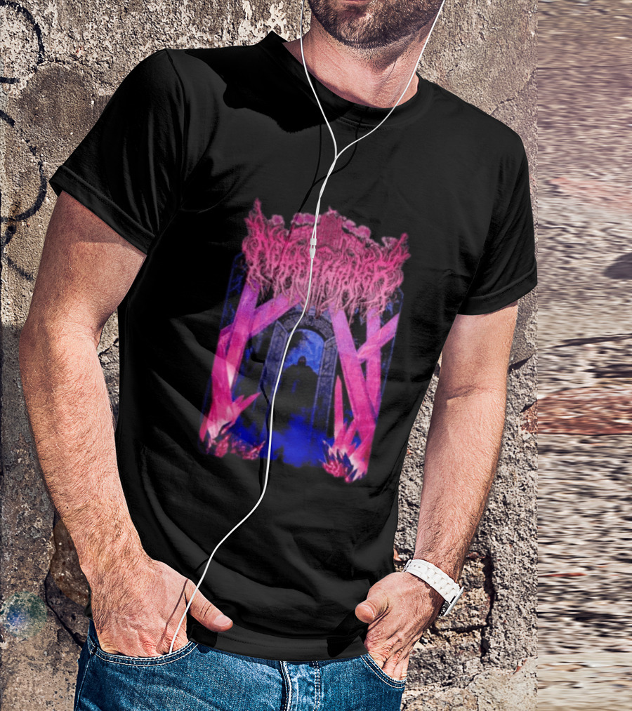Netherwalker Crystal Knight Gothic Fantasy Portal Enigma T-Shirt