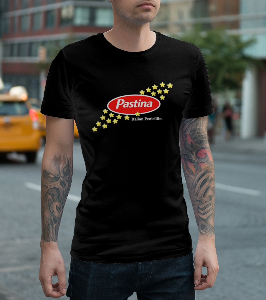 Pastina Italian Penicillin Star Shaped Pasta Comfort Food T-Shirt
