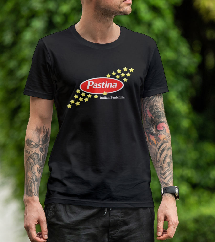 Pastina Italian Penicillin Star Shaped Pasta Comfort Food T-Shirt
