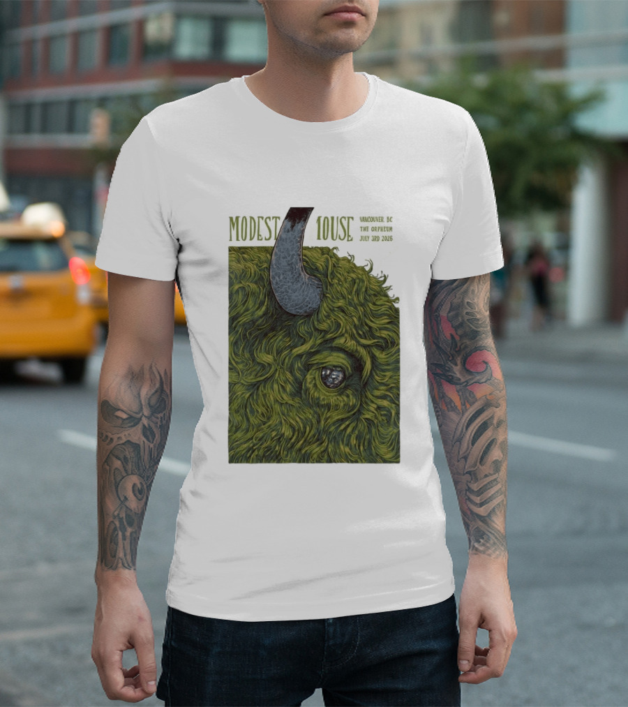 Modest Mouse Vancouver BC The Orpheum July 3 2026 Buffalo T-Shirt