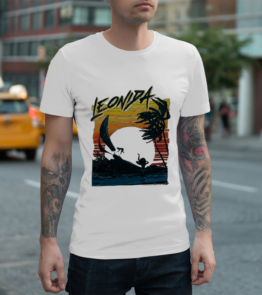 GTA 6 Grand Theft Auto VI Jason Duval LEONIDA Sunset Palm T-Shirt