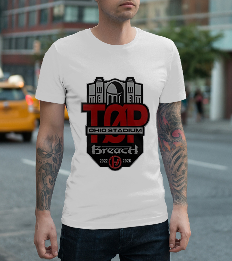 TAD Ohio Stadium Breach 2022 2026 T-Shirt