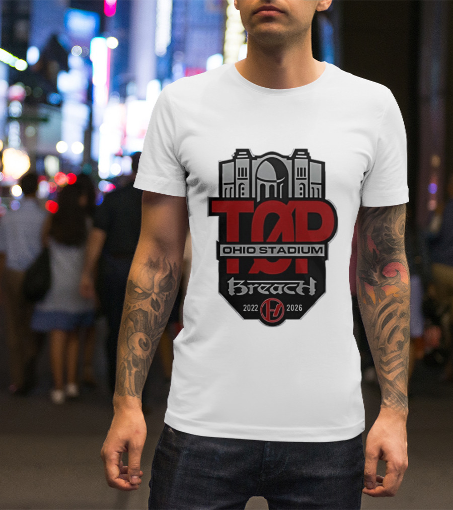 TAD Ohio Stadium Breach 2022 2026 T-Shirt