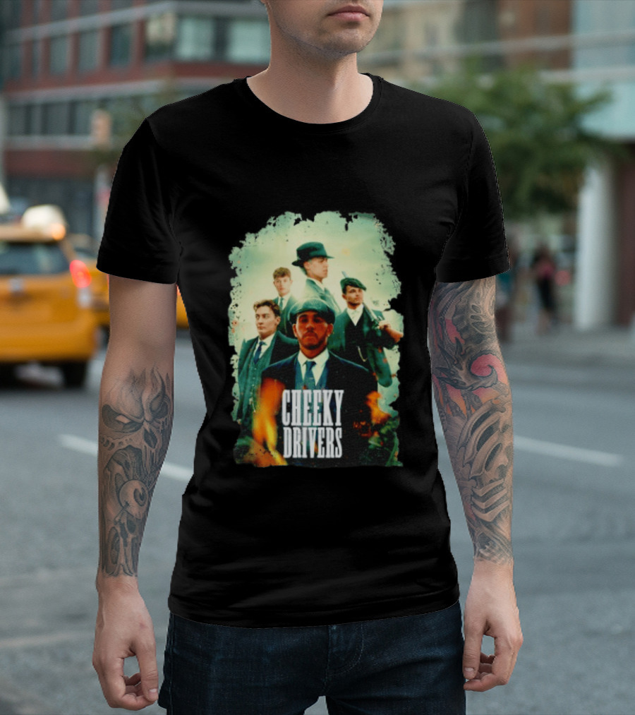 Cheeky Drivers Formula 1 Bootleg Peaky Blinders T-Shirt