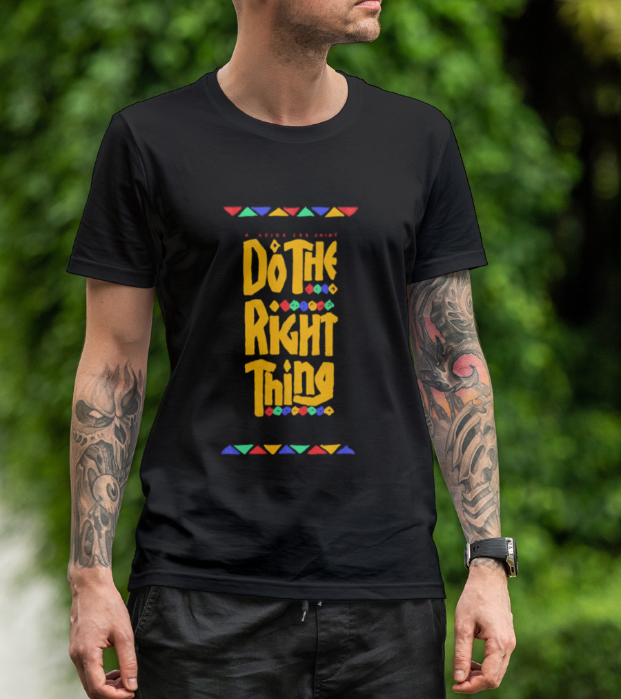 Do The Right Thing A Spike Lee Joint Movie Aesthetic Minimalist T-Shirt