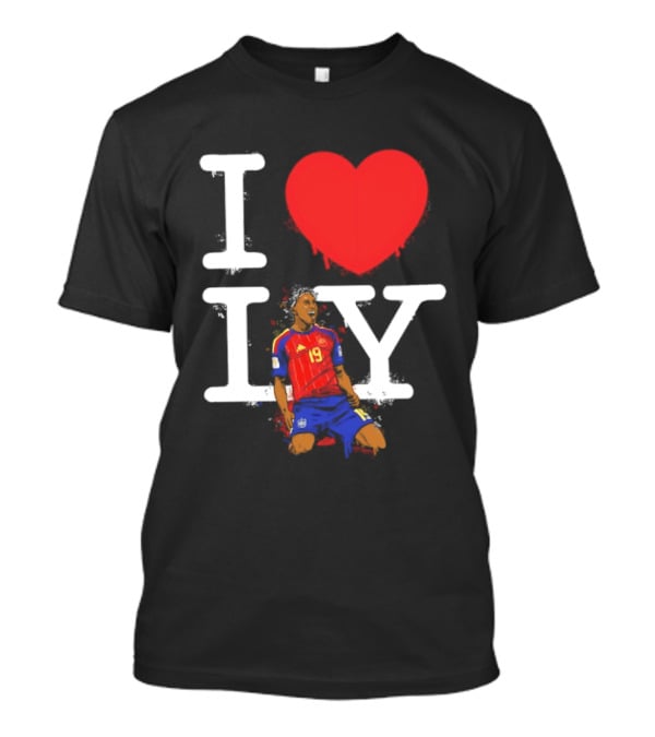 I Love Lamine Yamal Spain National Football Team 19 T-Shirt