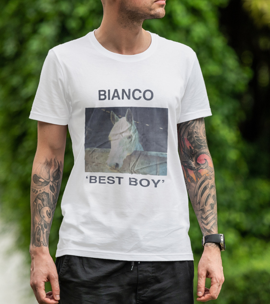 Bianco Best Boy Horse T-Shirt