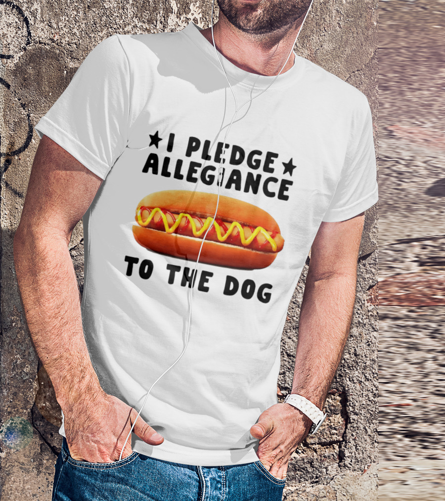 I Pledge Allegiance To The Hot Dog T-Shirt
