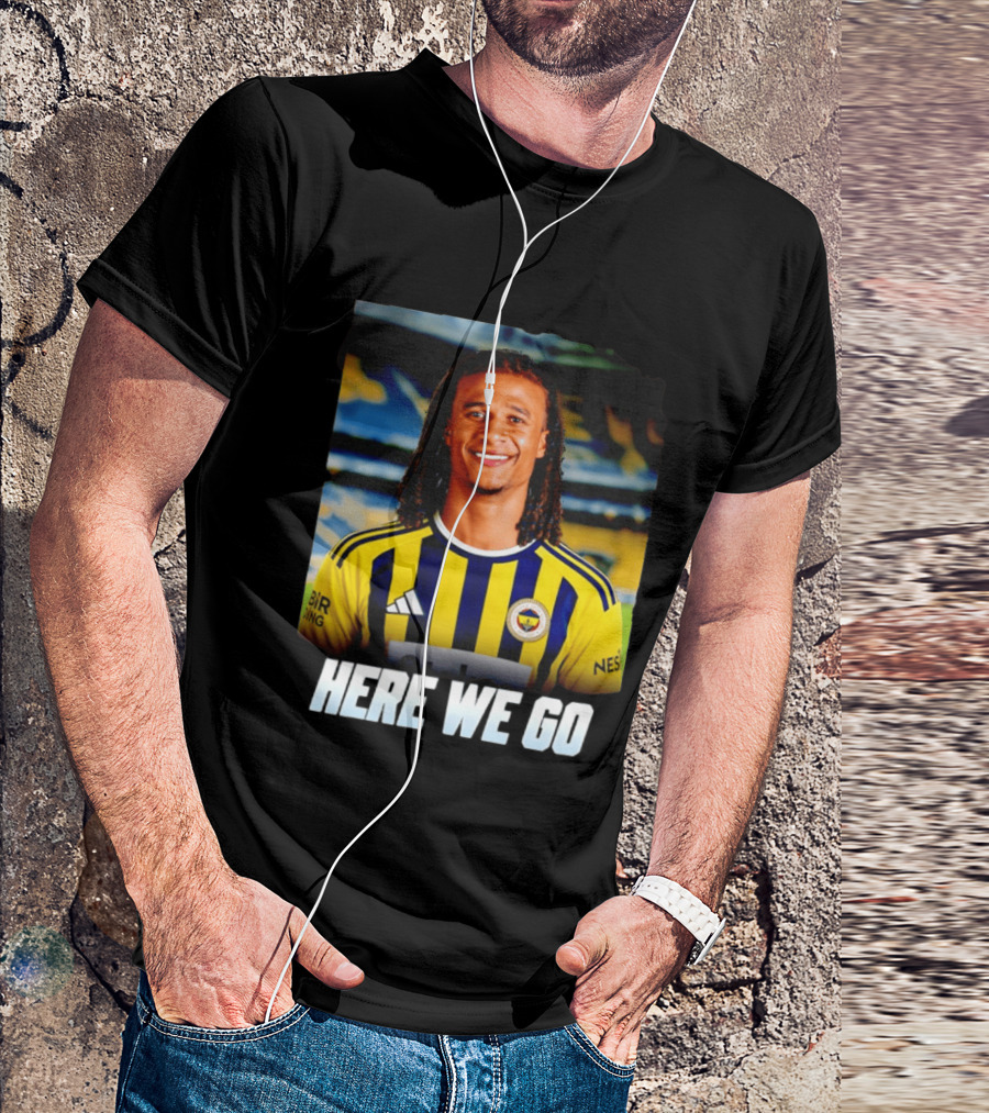 Here We Go Nathan Aké Fenerbahçe Football Transfer Announcement T-Shirt