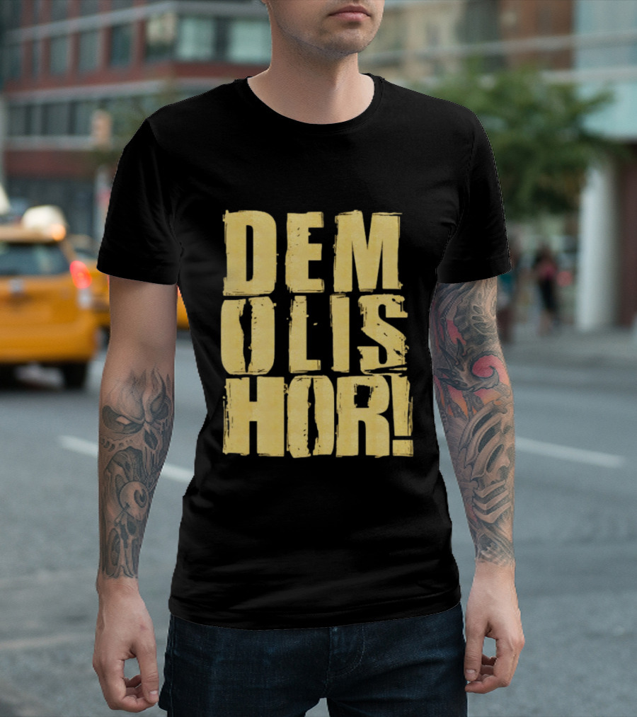 DEMOLISHOR Gold T-Shirt