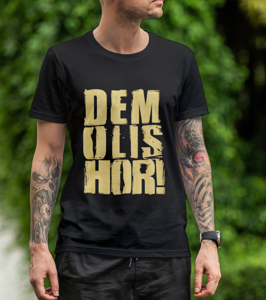 DEMOLISHOR Gold T-Shirt