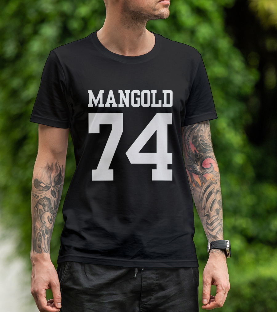 NY Jets Nick Mangold 74 Football T-Shirt