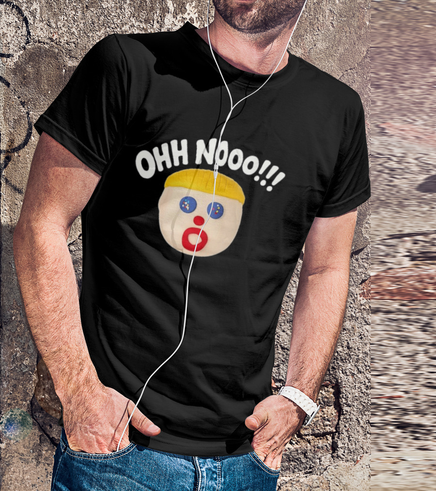 Oh No Mr Bill Iconic Claymation Face And Catchphrase From Classic TV Show T-Shirt