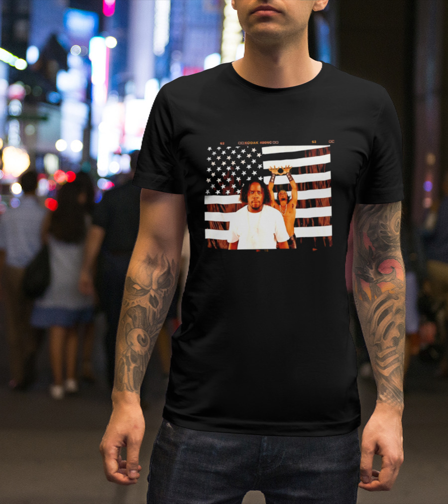 Outkast American Flag Andre 3000 Big Boi Performance USA Stars And Stripes T-Shirt