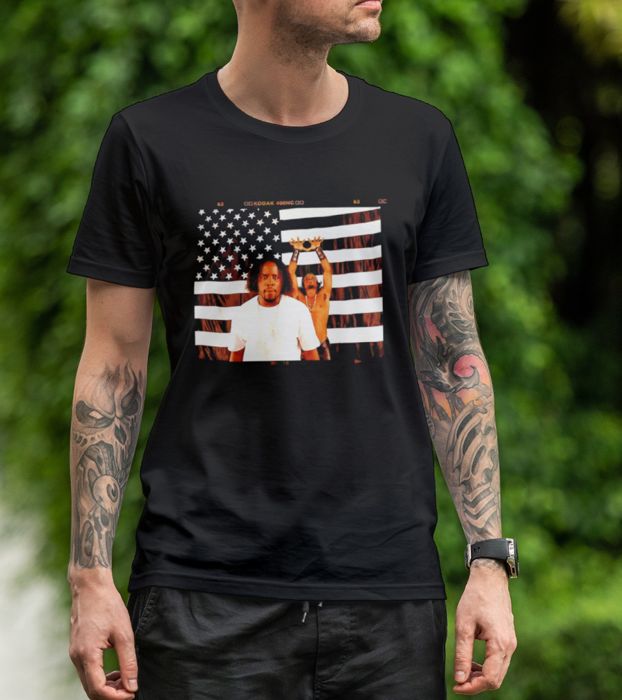 Outkast American Flag Andre 3000 Big Boi Performance USA Stars And Stripes T-Shirt
