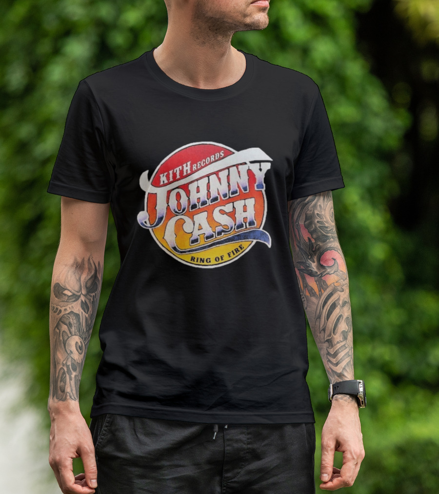 Kith Records Johnny Cash Ring Of Fire T-Shirt