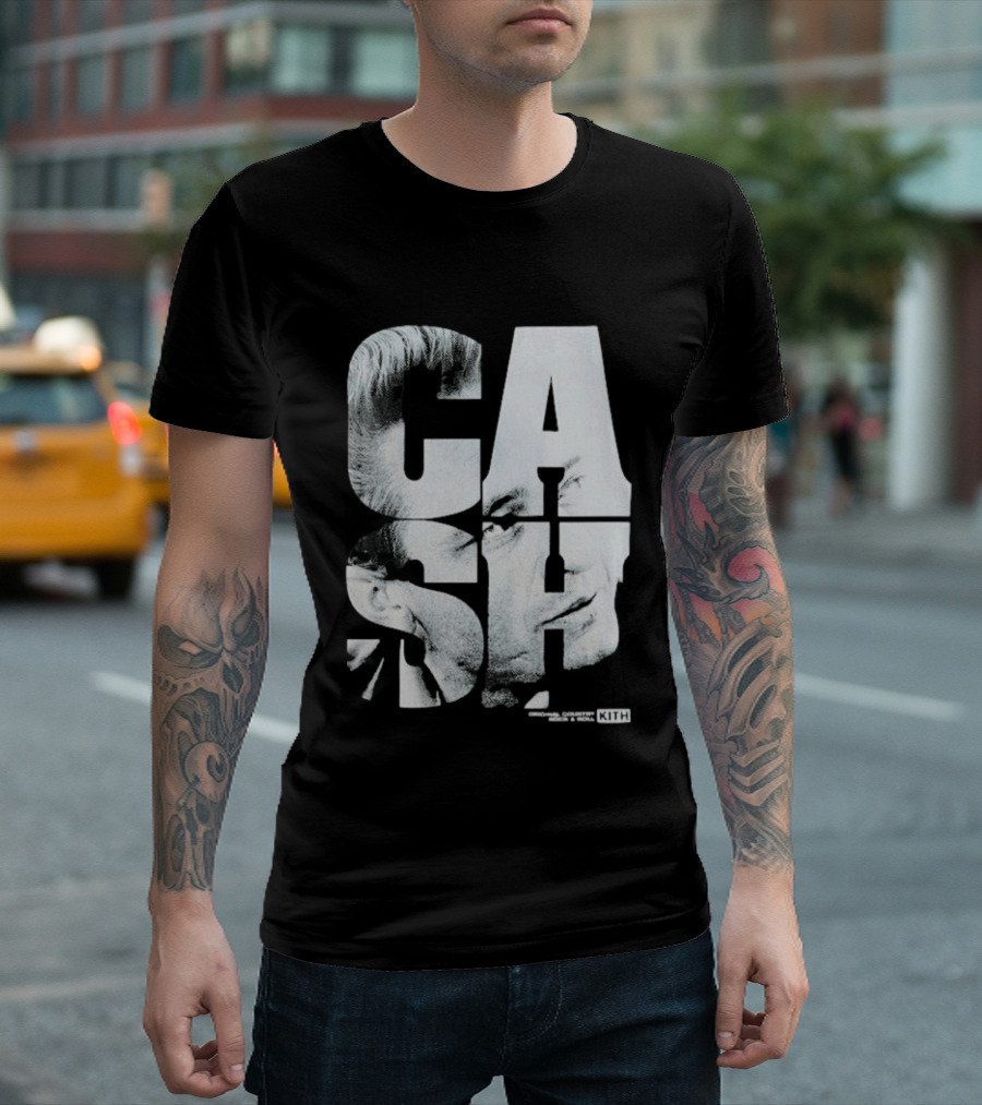 Johnny Cash Kith Records Rock N Roll Collection T-Shirt