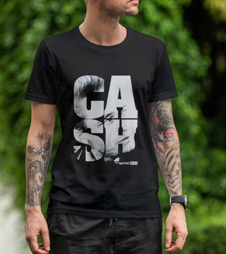 Johnny Cash Kith Records Rock N Roll Collection T-Shirt