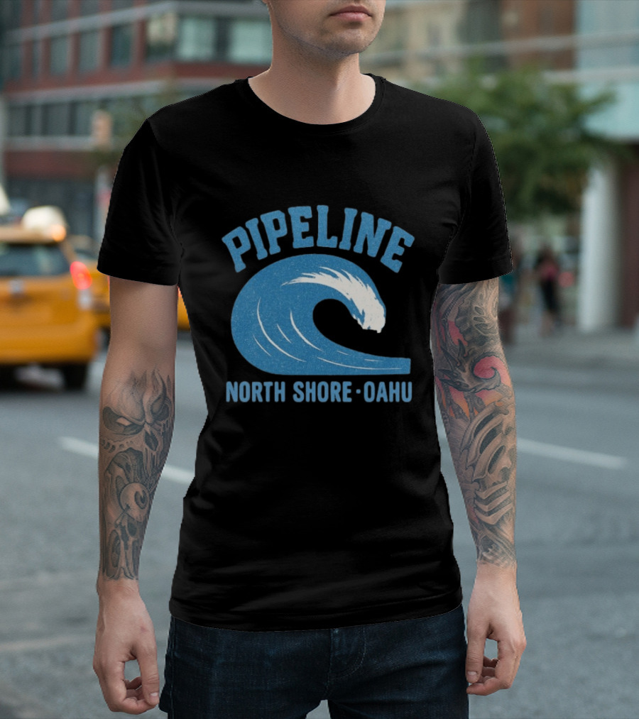 Pipeline North Shore Oahu Wave T-Shirt