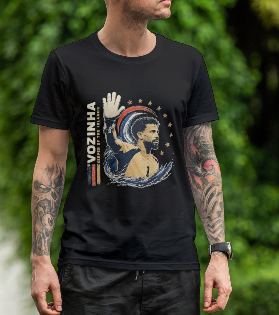 Vozinha Keeper Of The Islands Cape Verde National Football Team Stars T-Shirt
