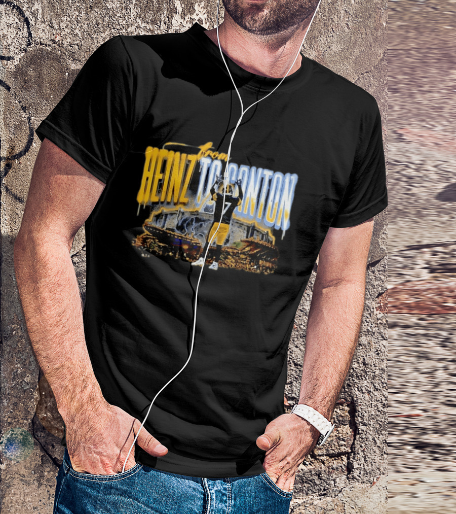 Ben Roethlisberger From Heinz To Canton Pittsburgh Steelers Journey #7 T-Shirt