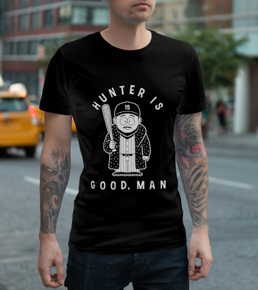 Hunter Renfroe South Park Style Boston Red Sox MLB Hunter Is Good Man T-Shirt