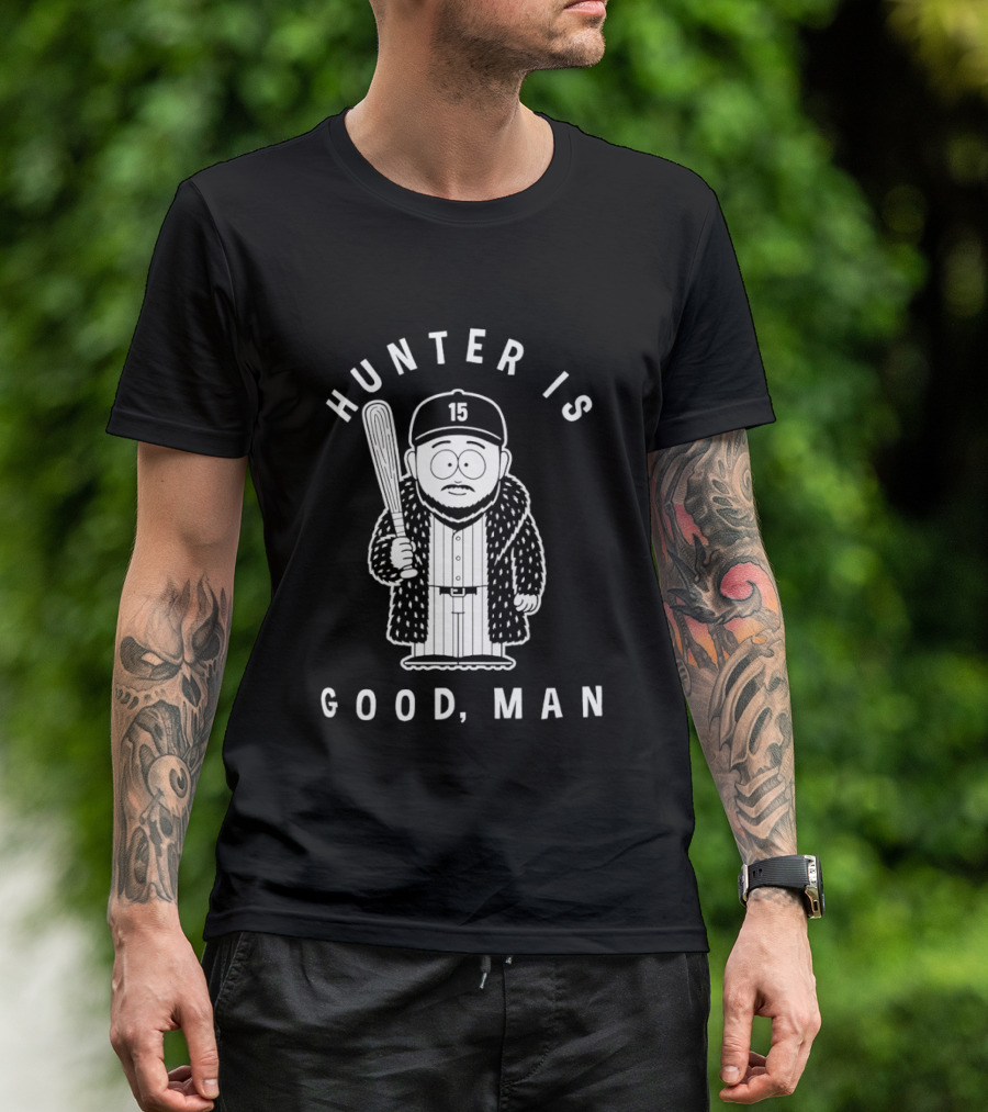 Hunter Renfroe South Park Style Boston Red Sox MLB Hunter Is Good Man T-Shirt