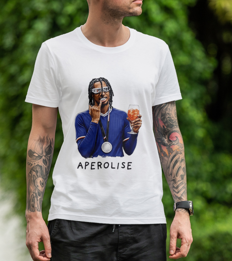Michael Olise Aperolise Crystal Palace Player Celebration T-Shirt