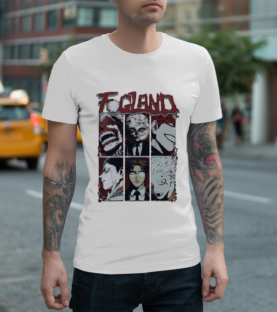 FOGLAND Jujutsu Kaisen Satoru Gojo Suguru Geto Mahito Hanami Jogo Dagon Anime Characters T-Shirt