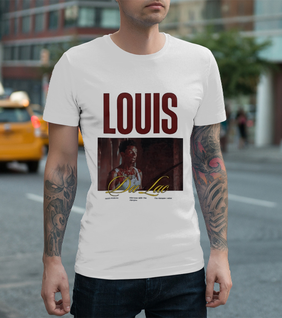 Louis Du Lac Jacob Anderson Interview With The Vampire Bootleg T-Shirt
