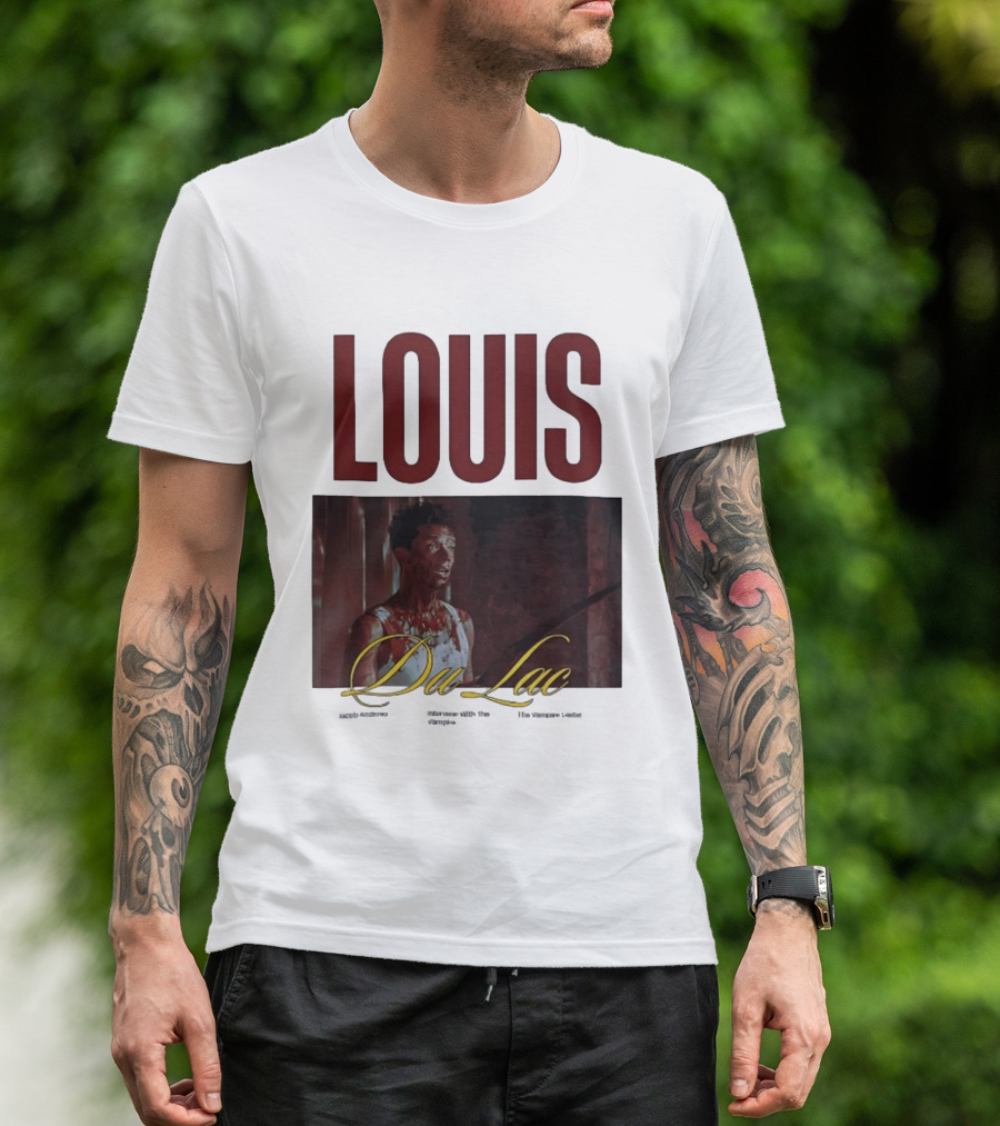 Louis Du Lac Jacob Anderson Interview With The Vampire Bootleg T-Shirt