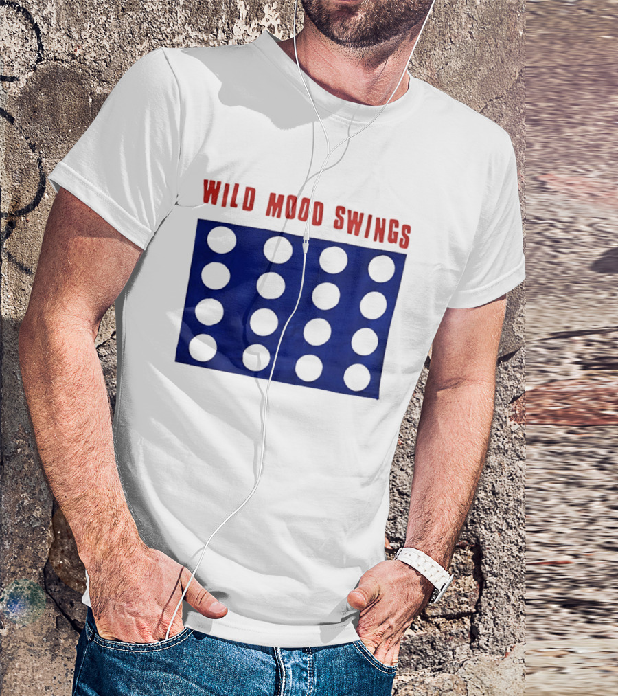 The Cure Wild Mood Swings Album Circles T-Shirt