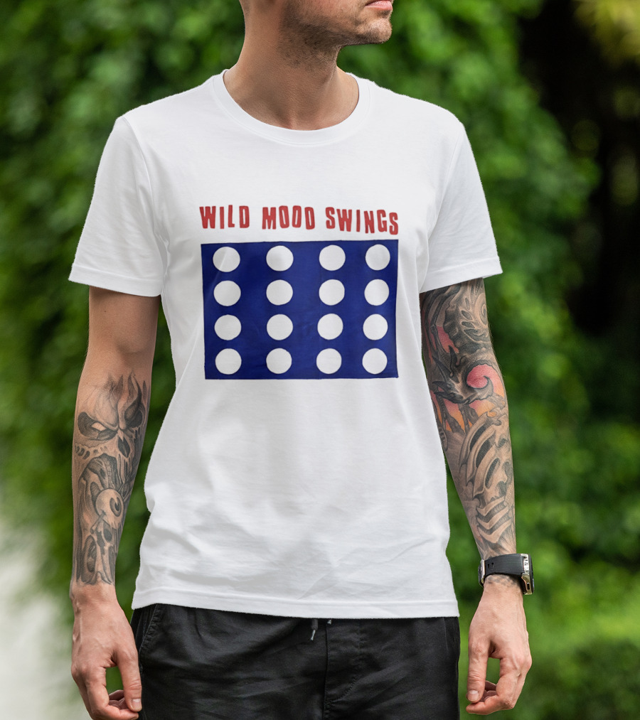 The Cure Wild Mood Swings Album Circles T-Shirt