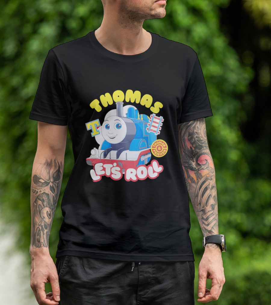 Thomas The Tank Engine Let's Roll Thomas And Friends T T-Shirt