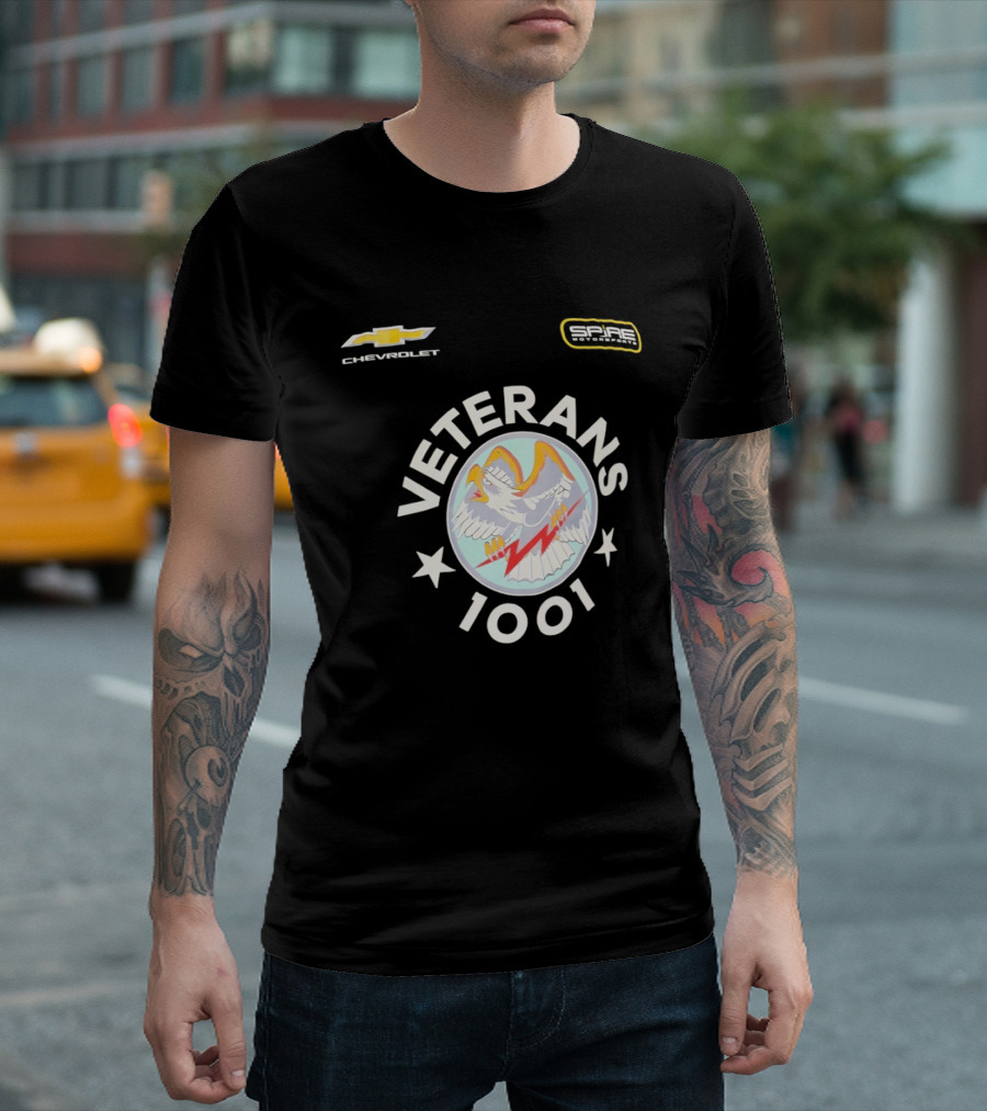 Veterans 1001 Spire Motorsports Chevrolet Eagle Legends T-Shirt