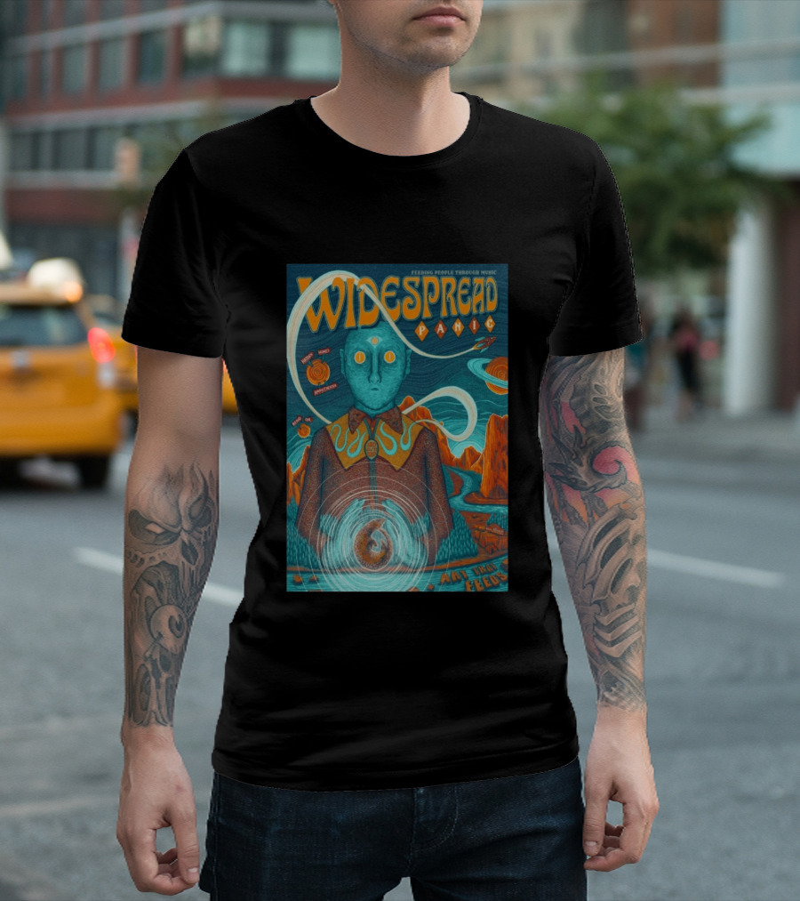 Widespread Panic Hayden Homes Amphitheater Bend OR Jul 10 11 2026 Art That Feeds T-Shirt