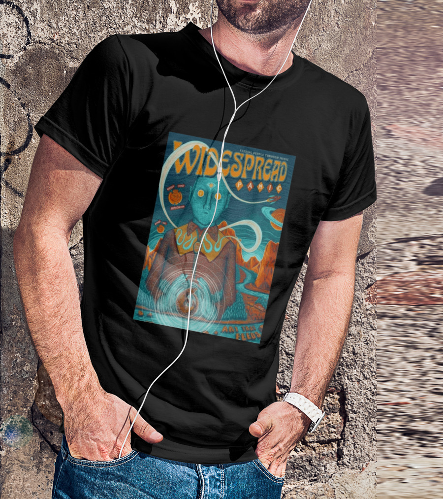 Widespread Panic Hayden Homes Amphitheater Bend OR Jul 10 11 2026 Art That Feeds T-Shirt