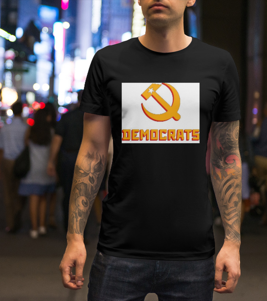 Zohran's Communist Democrats Hammer And Sickle T-Shirt