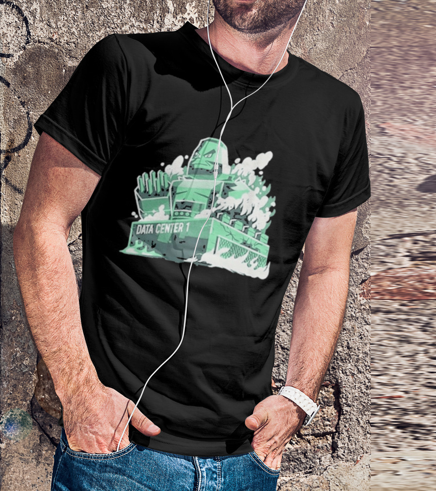 Avalanche AI Data Center 1 Robotic Powerhouse Iconography T-Shirt
