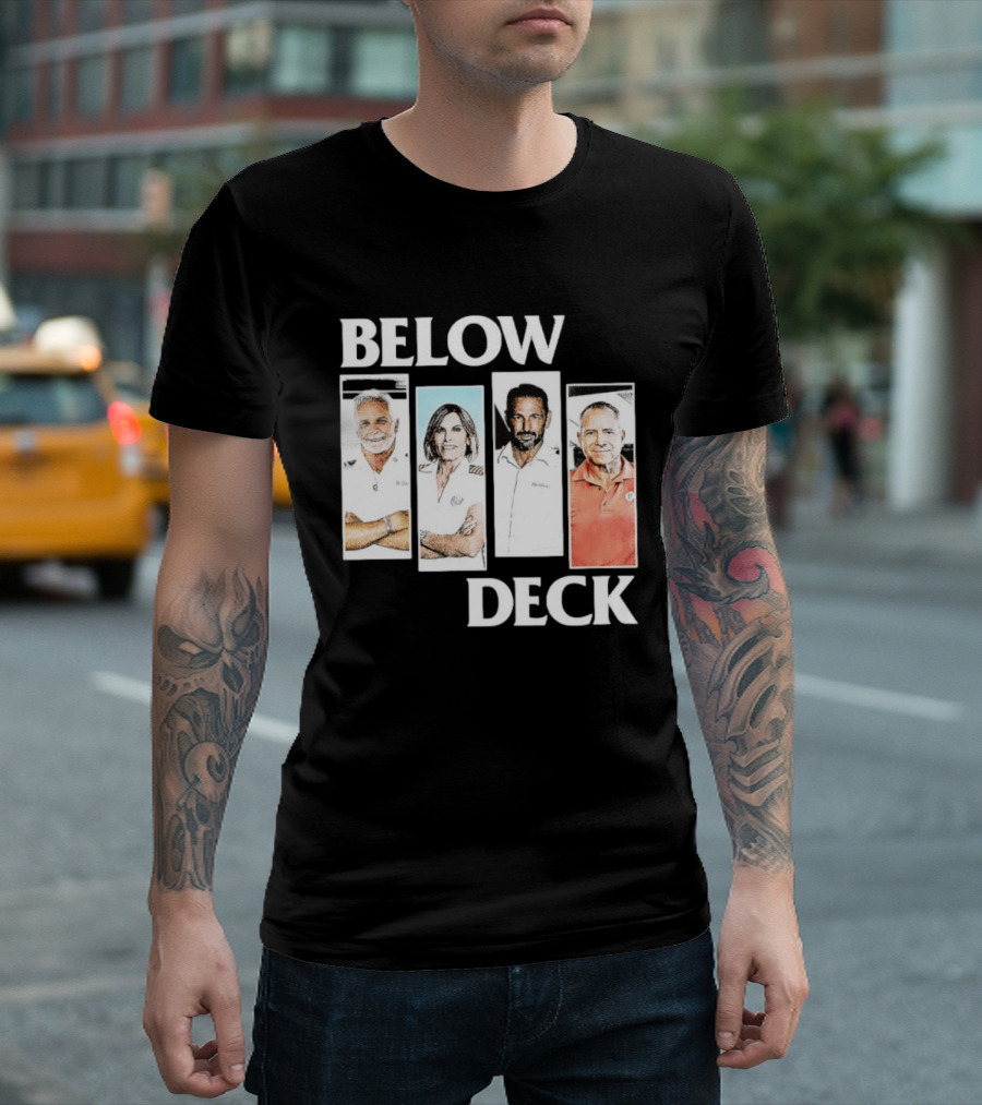 Below Deck Captains Lee Rosbach Sandy Yawn Portraits T-Shirt