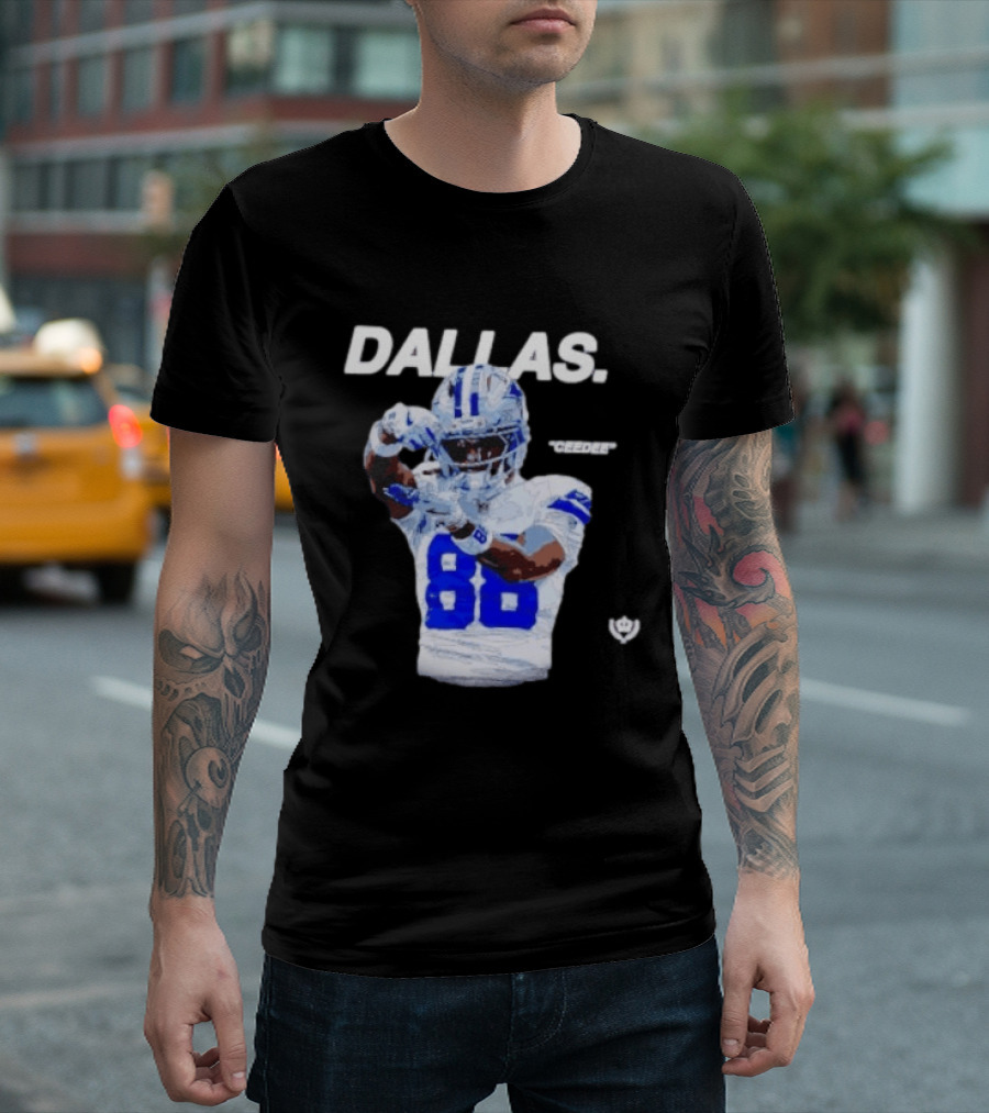 CeeDee Lamb Dallas 88 Cowboys Wide Receiver Football Player T-Shirt