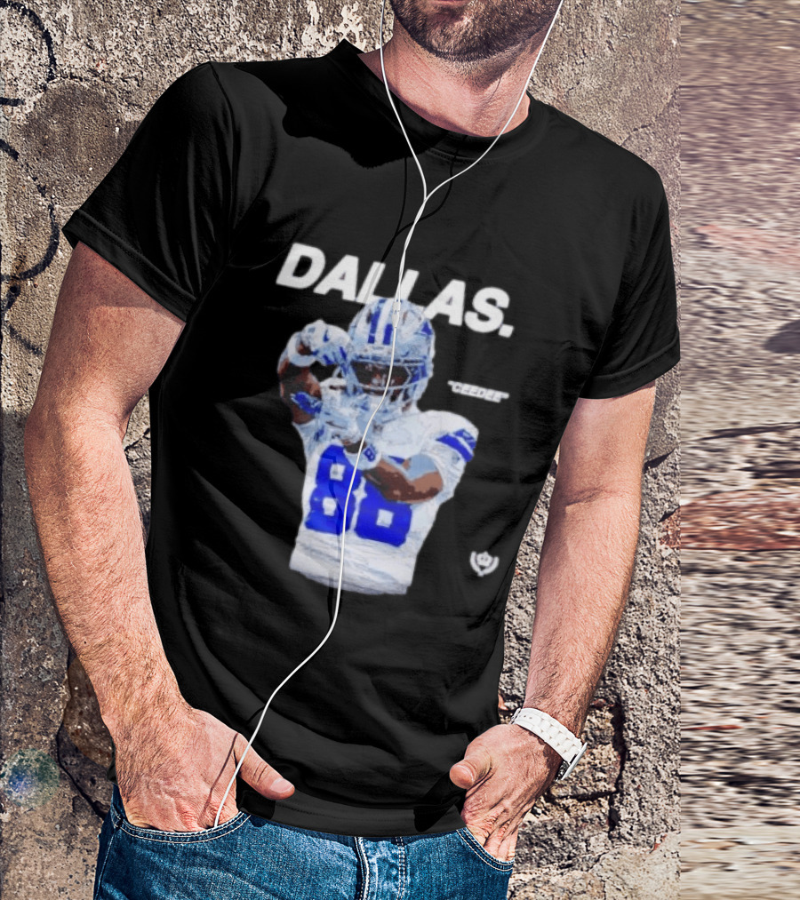 CeeDee Lamb Dallas 88 Cowboys Wide Receiver Football Player T-Shirt