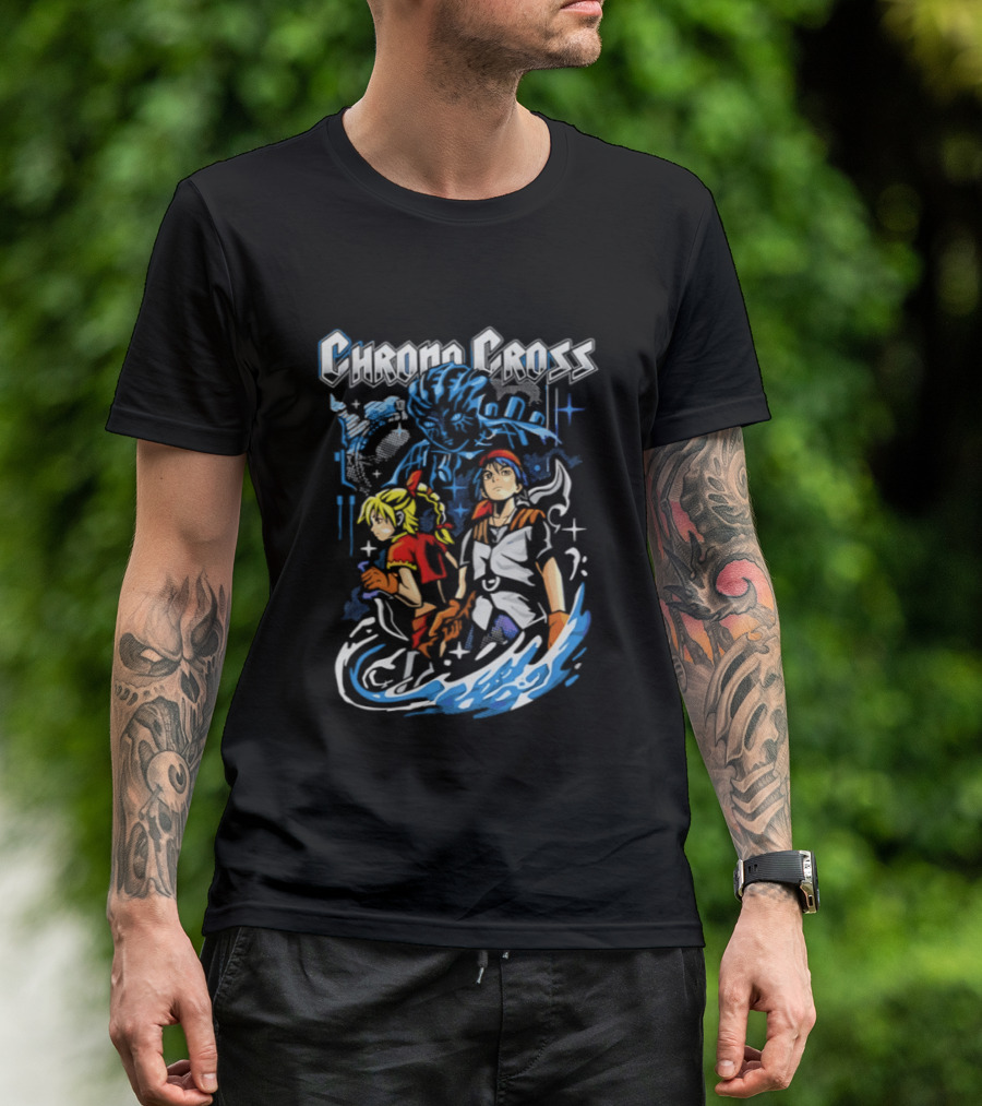 Chrono Cross Shattered Dimensions RPG Characters Adventure Gaming T-Shirt