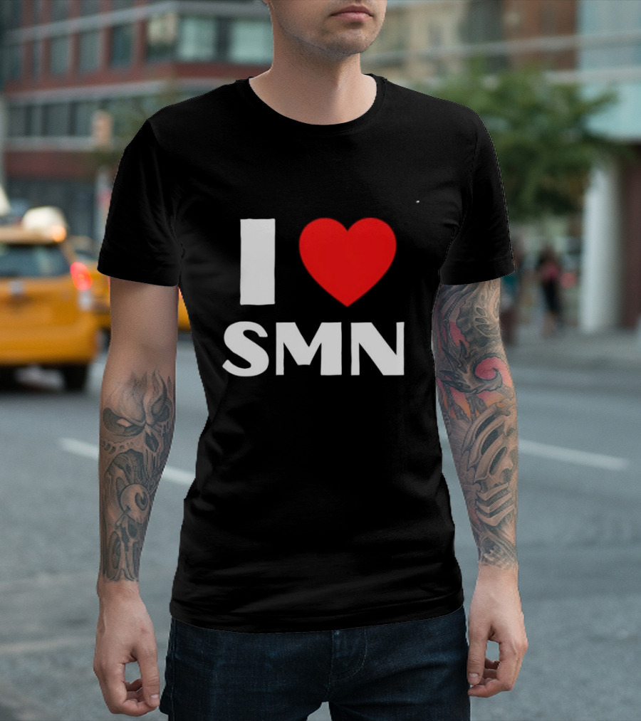 I Love SMN Heart T-Shirt