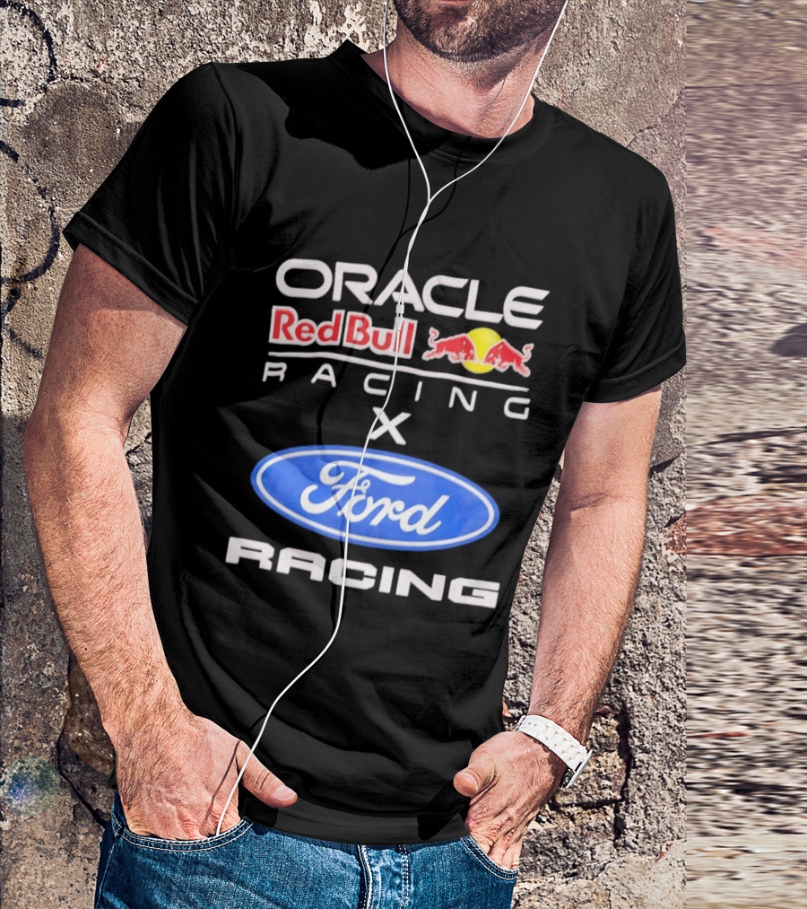 Oracle Red Bull Racing X Ford Racing Formula 1 Collaboration T-Shirt
