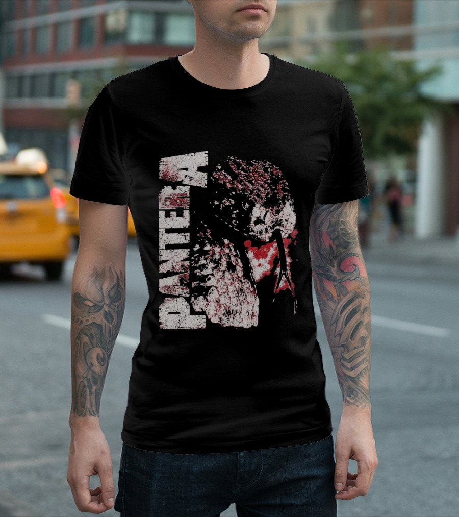 Pantera UK And EU Tour 2026 Rattlesnake Snake Skull Band T-Shirt