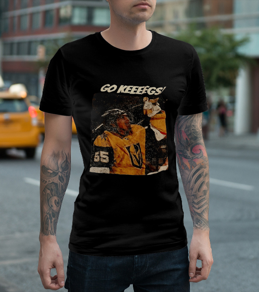 Go Keeeggs Keegan Kolesar Vegas Golden Knights NHL 55 T-Shirt