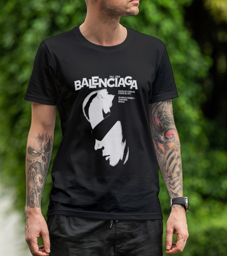 Balenciaga Fashion House Roman Reigns 2026 T-Shirt