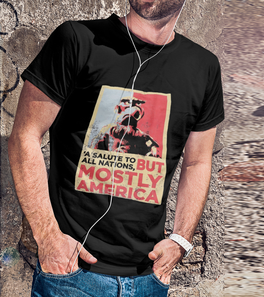 Sam The Eagle A Salute To All Nations But Mostly America Muppets T-Shirt