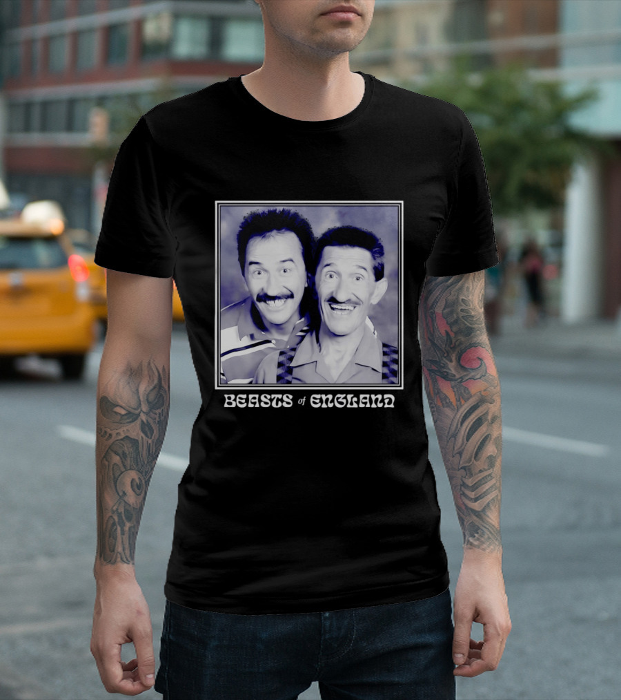 The Chuckle Brothers Barry Elliott Paul Elliott Beasts Of England T-Shirt